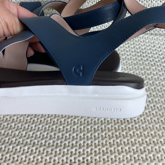 Cole Haan Grand Pro Castine Platform Sandal sz 9.5 - Picture 5 of 6